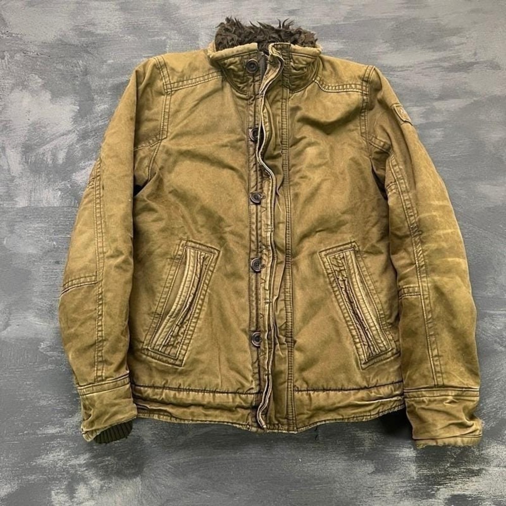 Abercrombie & Fitch Adirondak Jacket Mens Medium Green 2000s